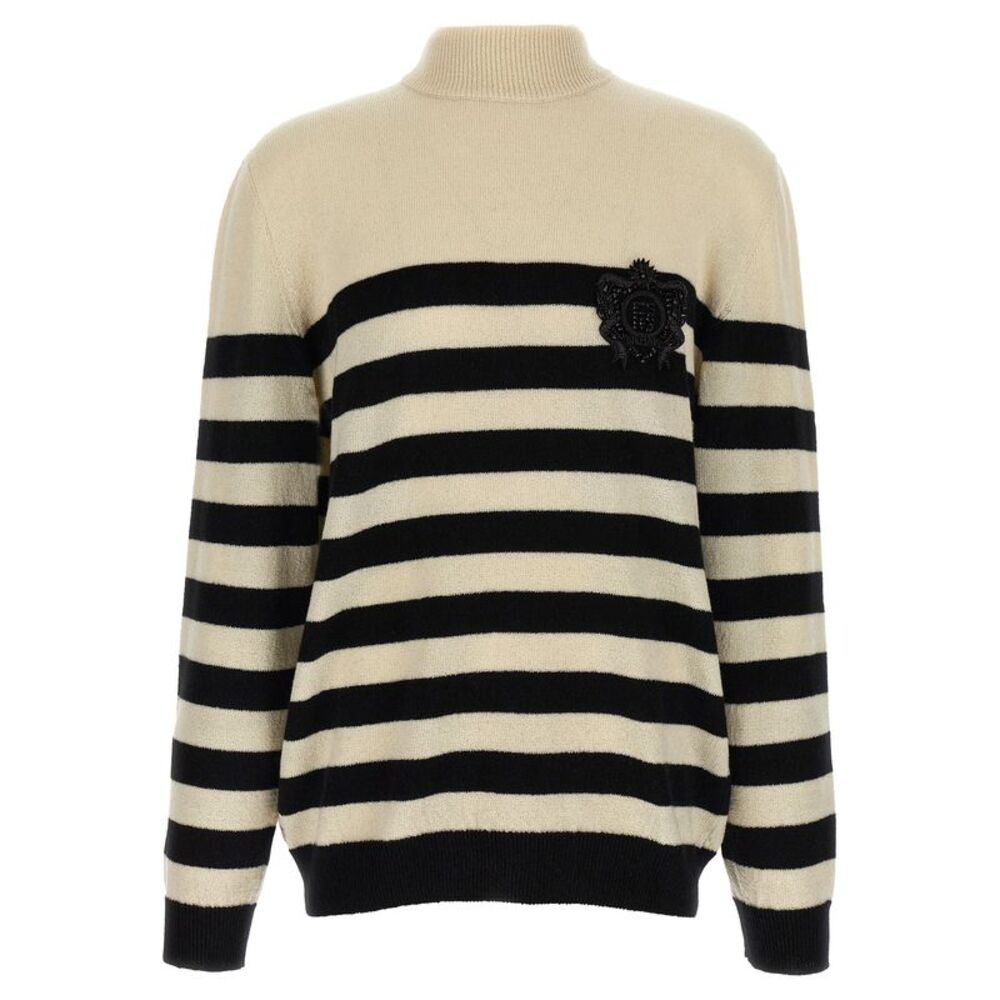 Balmain Bicolor Wool Men's Cardigan